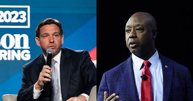 Tim Scott: Harris and DeSantis 'Both Signed Off on' 'the Same Curriculum' -- FL Should Remove Sentence on Slavery