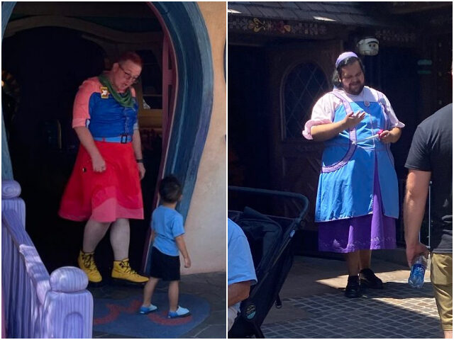 Video from Disturbed Visitors Shows Men Dressed in Drag Greeting