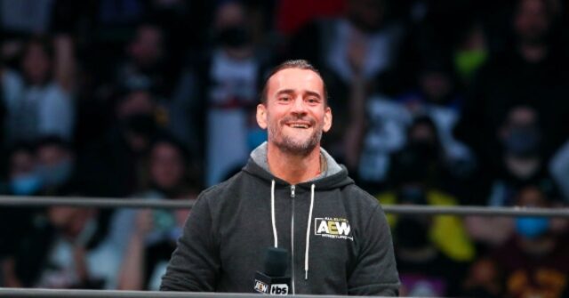 AEW Star CM Punk Holds 'Trans Rights Are Human Rights' Sign at Wembley ...