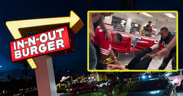 VIDEO: 49ers ans Raiders Fans Fight and Stab Each Other at In-N-Out Burger