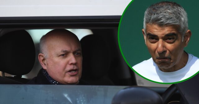 Former Tory Leader Backs Public Destroying Sadiq Khan's ULEZ Cameras