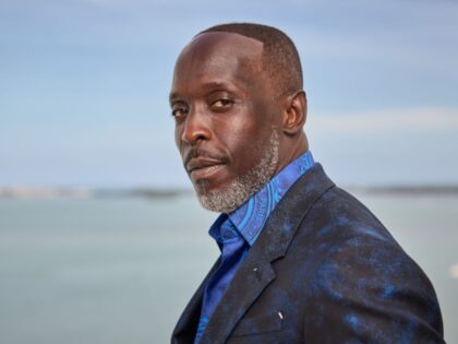Michael K. Williams is seen in his award show look for the 27th Annual Screen Actors Guild