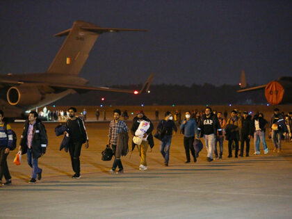 : Stranded Indian students arrive at Hindon Air Base after being evacuated from war torn U