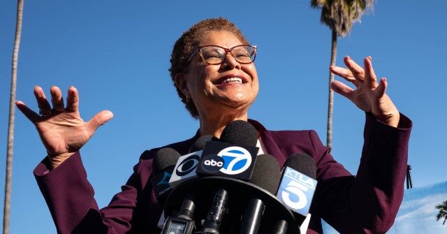 L.A. Mayor Karen Bass Silent on Antisemitic Mob, Two Days Later