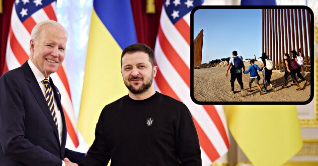Senate's $61B for Ukraine Could Build Wall Across Entire U.S. Border