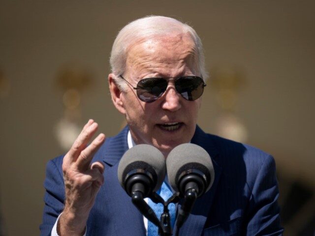 U.S. President Joe Biden speaks before signing an executive order related to childcare and