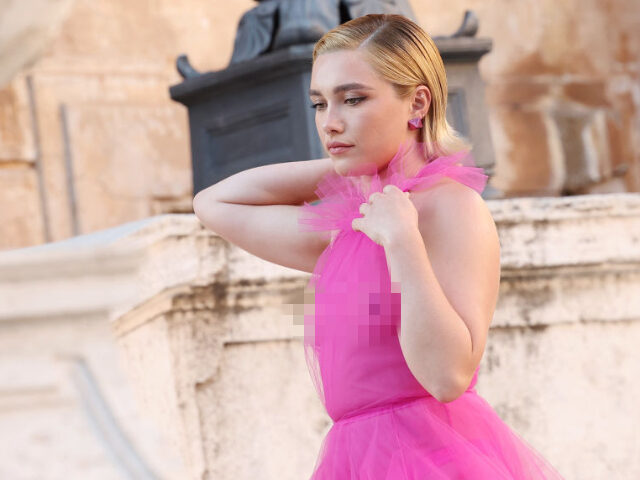 Florence Pugh attends the Valentino Haute Couture Fall/Winter 22/23 fashion show on July 0