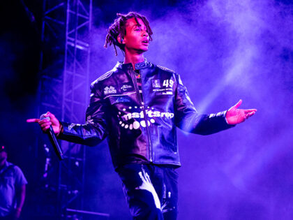 Singer Jaden Smith performs onstage during Weekend 2, Day 3 of the 2023 Coachella Valley Music and Arts Festival on April 23, 2023 in Indio, California. (Photo by Scott Dudelson/Getty Images for Coachella)
