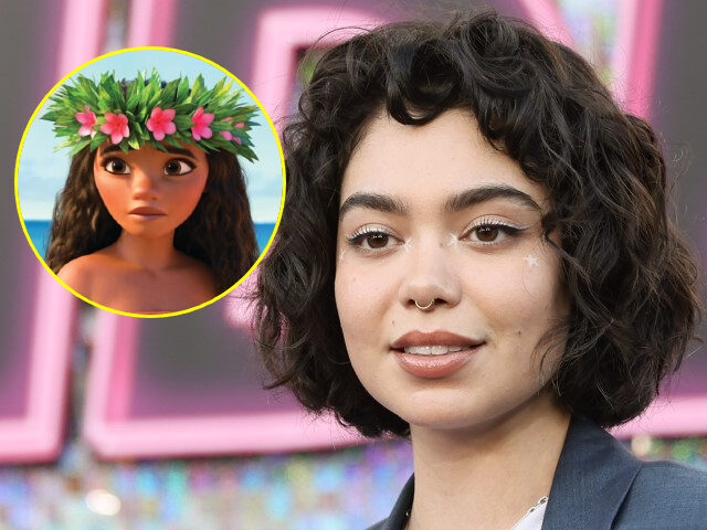 (Inset: Still from Disney's Moana) Auli'i Cravalho attends the Los Angeles premiere of Lio