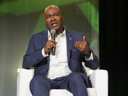 Inflation - NEW ORLEANS, LOUISIANA - JUNE 30: Jaime Harrison speaks onstage during the 2023 ESSENCE Festival Of Culture™ at Ernest N. Morial Convention Center on June 30, 2023 in New Orleans, Louisiana. (Photo by Erika Goldring/Getty Images FOR ESSENCE)