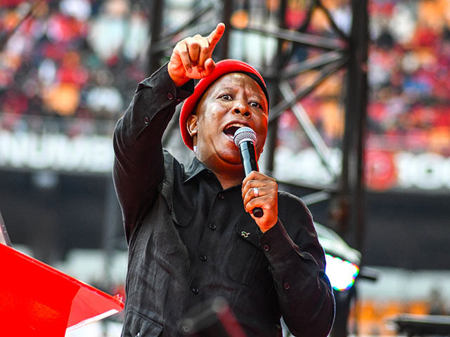 Julius Sello Malema during the Economic Freedom Fighters (EFF) 10th Anniversary at FNB Sta