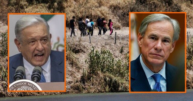 NextImg:Mexican President Calls Texas Governor 'Inhumane, Immoral' Over Border Buoys