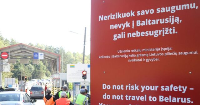 Lithuania Closing Border With Moscow Satellite Belarus Amid Tensions