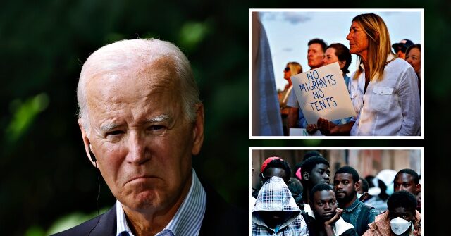 Biden Approves Migrant Camp at NYC Airfield Despite Residents' Opposition