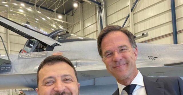 Zelensky Claims Netherlands to Send Entire Fleet of F-16 Fighter Jets