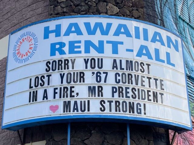 Hawaii sign_Maui fires