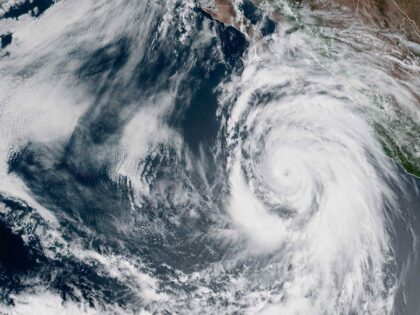 Hurricane Hilary (NOAA via Associated Press)