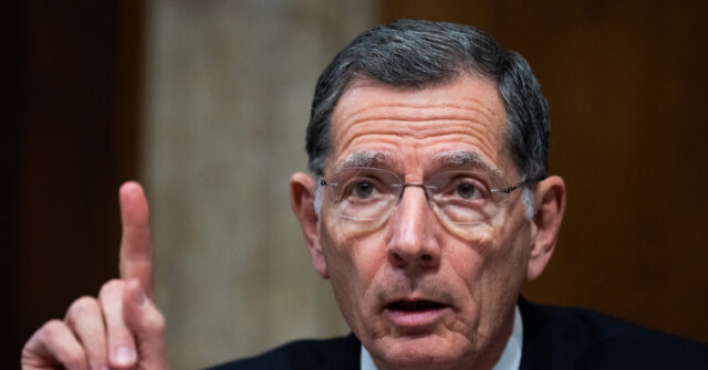 NextImg:Senate GOP Conference Chair John Barrasso Slams Trump Indictment