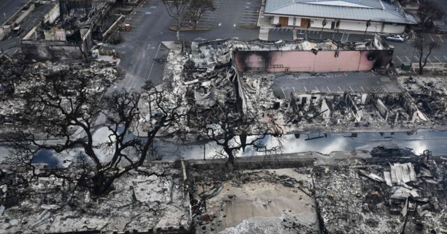 Maui Wildfire: 80% of Downtown Lahaina 'Burnt to the Ground'
