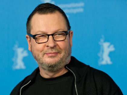 Danish director Lars von Trier poses during the photocall for 'Nymphomaniac Volume I
