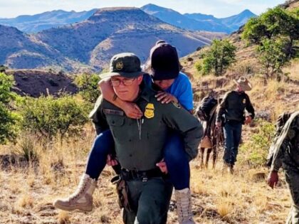 Lordsburg Station Border Patrol Agents Rescue and Abandoned Migrant. (U.S. Border Patrol/El Paso Sector)