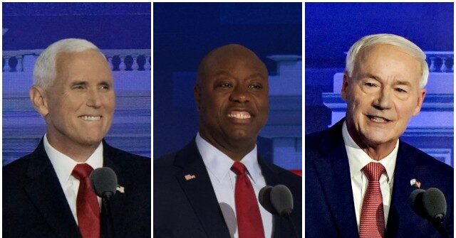 Leading Pro-Life Org. Praises Pence, Scott, Hutchinson After GOP Debate