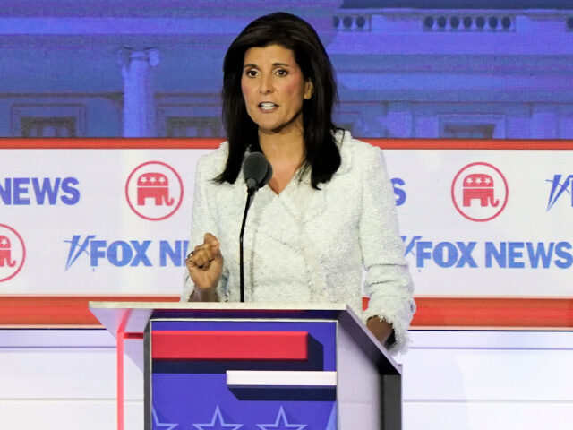Nikki Haley, former ambassador to the United Nations and 2024 Republican presidential cand