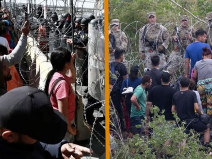Razor Wire Used by CBP and Texas. (File Photos: Getty Images)