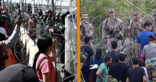 Texas Democrat Rep. Decries Abbott's Use of 'Razor Wire' at Border -- Same Used by Biden's Ports of Entry