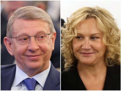 Russian Oligarchs Yelena Baturina and Vladimir Yevtushenkov
