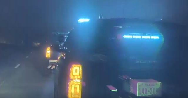 NextImg:Elon's 'Self Driving' Cars: Dashcam Captures Tesla on Autopilot Smashing into Police Vehicles at 55 MPH