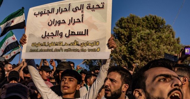 Syria: Anti-Government Protesters Ransack Assad's Socialist Party HQ