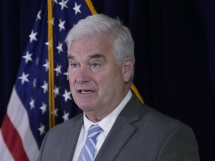 House Majority Whip Tom Emmer, R-Minn., speaks at a House Republican Conference news confe