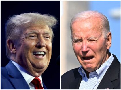 An NBC Poll released over the weekend shows former President Donald Trump leading President Biden for the first time in the poll's history.