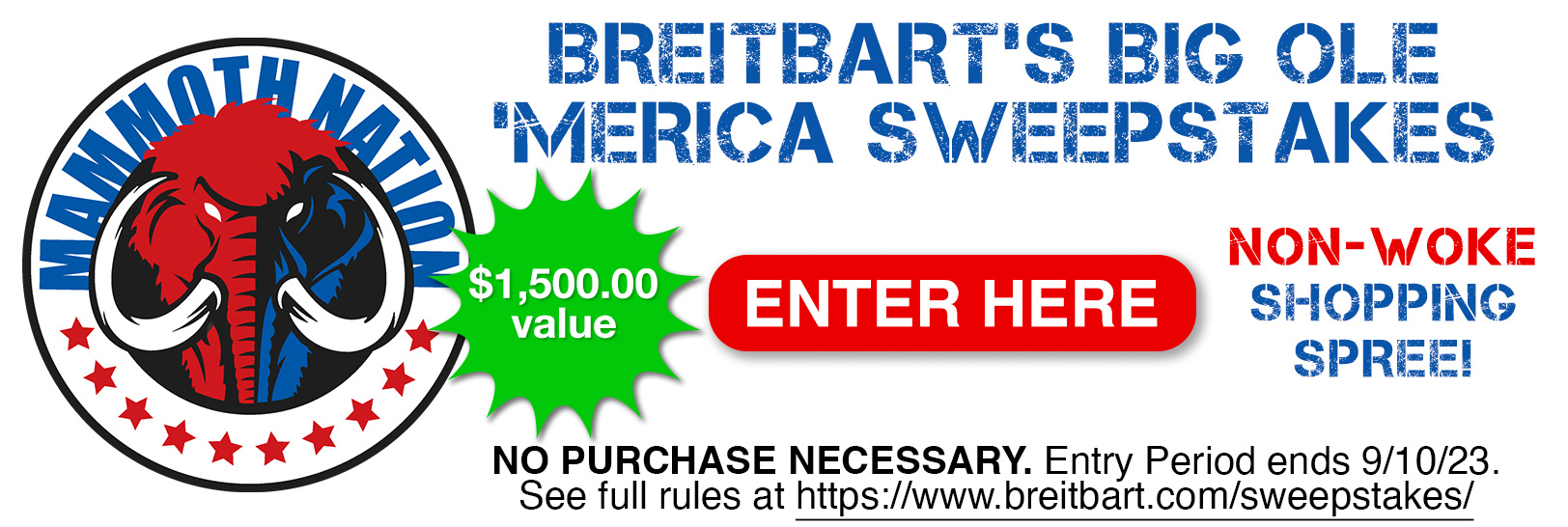 Meet the Winner of Breitbart’s First Installment of the Big Ole ‘Merica Sweepstakes