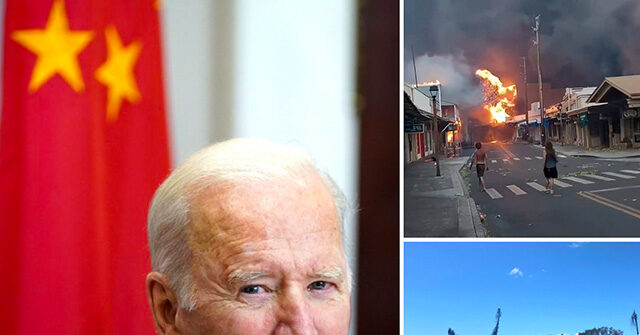 China Mocks Biden’s Inability to Handle Hawaii Fires