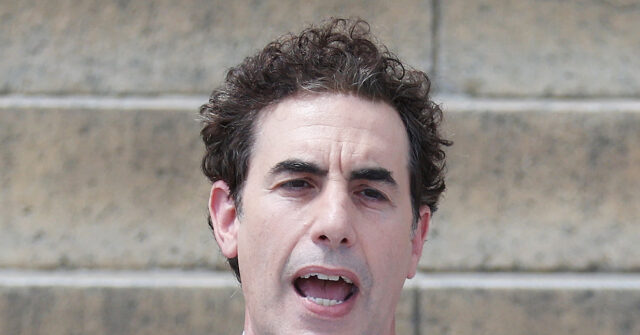 Sacha Baron Cohen at Civil Rights Rally: 'The Idea that Queer People Are a Threat to Our Children Is a Lie'