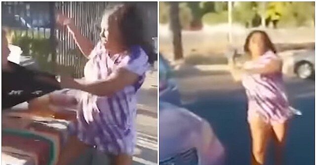 VIDEO: Woman Accused of Punching L.A. Taco Vendor Arrested