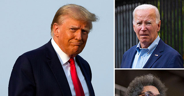 Poll: Trump Leads Biden Nationally as Third-Party West Run Hurts Democrats