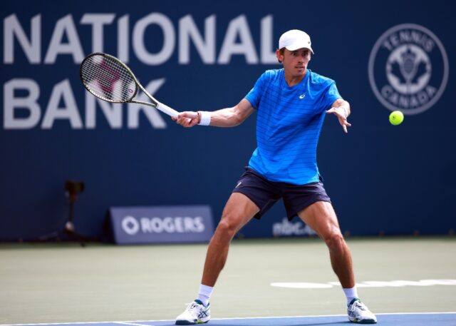 Alex de Minaur advanced to his fourth final of the of the season after outclassing Spain's