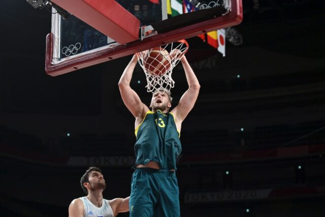 Australia's Jock Landale has been ruled out of the World Cup