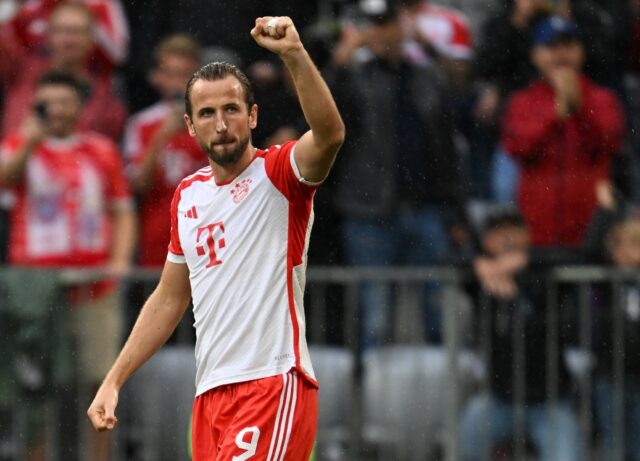 Bayern Munich forward Harry Kane has three goals and an assist in his first two league gam