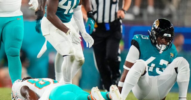 Dolphins-Jaguars pre-season game abandoned after Davis injury