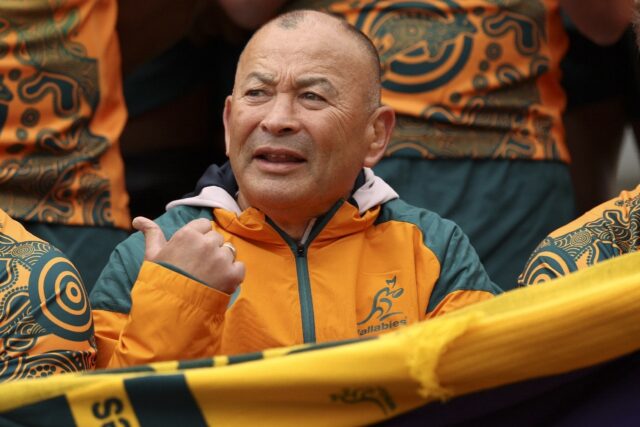 Eddie Jones replaced the sacked Dave Rennie as Australia head coach in January