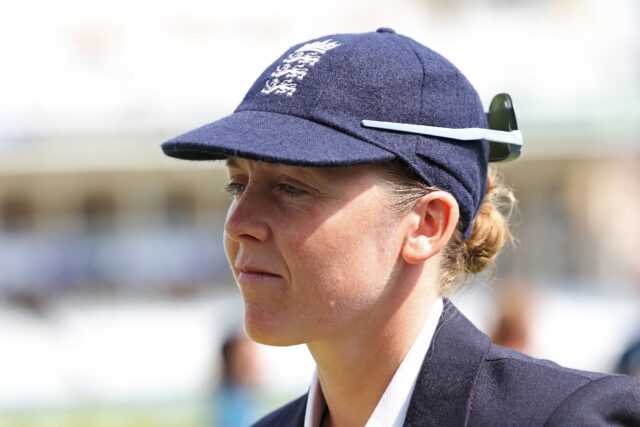 England women's captain Heather Knight