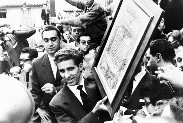 Federico Bahamontes known as the Eagle of Toledo and Spain's first winner of the Tour de F
