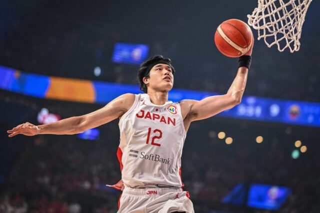 Japan's Yuta Watanabe bagged 21 points against Venezuela