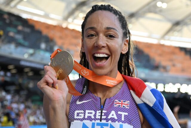 Katarina Johnson-Thompson has overcome a series of injuries to win her second world heptat