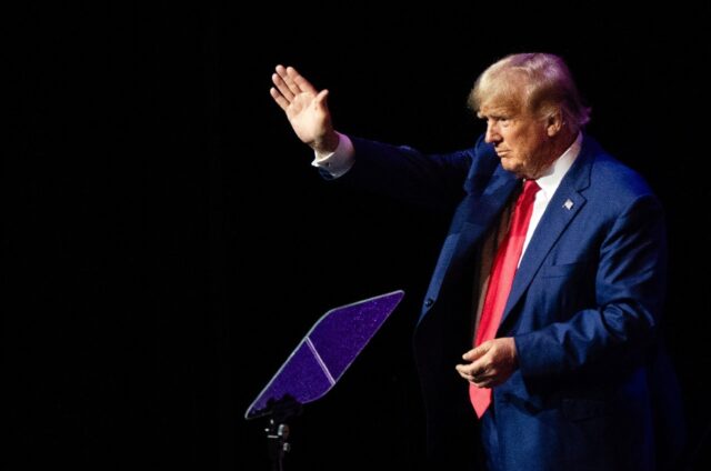 Despite his legal peril, former US president Donald Trump retains the loyalty of a large s