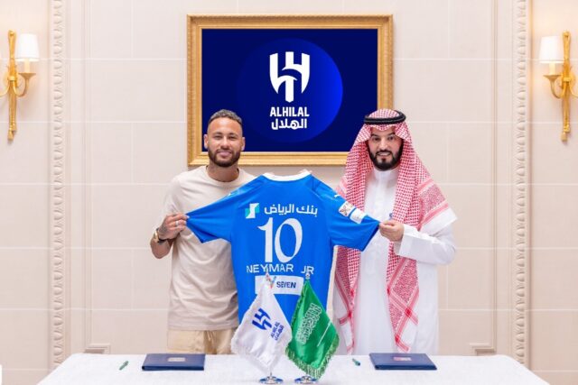 Neymar became the latest big name to move to Saudi Arabia